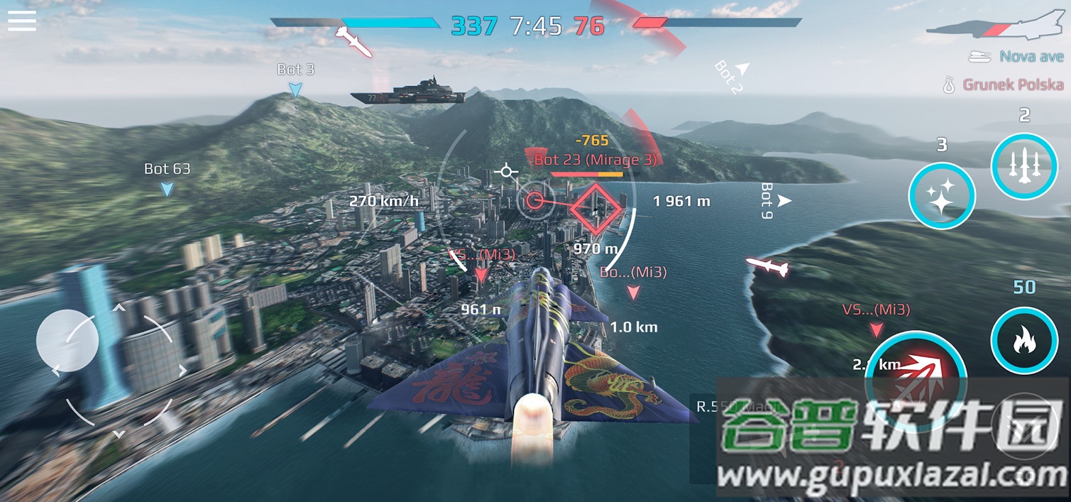 空战sky combat无限黄金版截图1