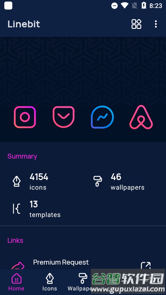 Linebit图标包截图4