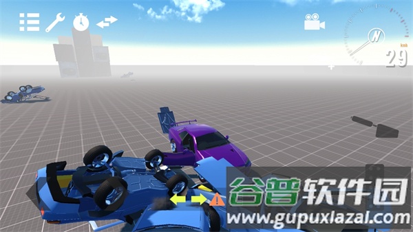 汽车对撞测试游戏截图3
