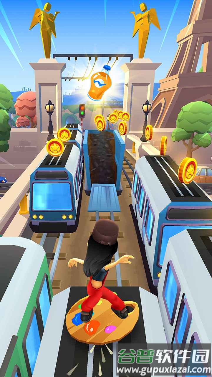 地铁跑酷巴黎城内置作弊菜单版截图4