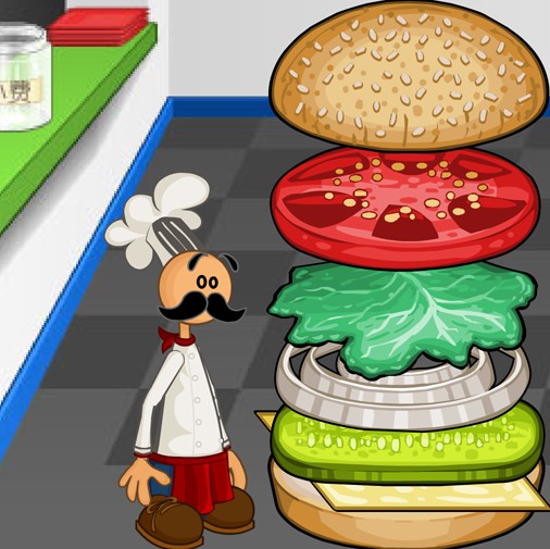 ai老爹汉堡店游戏v1.0
