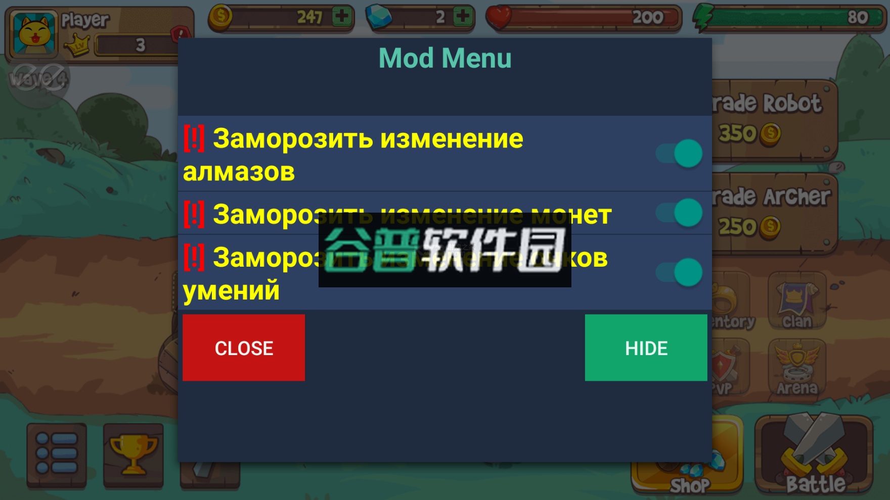 猫咪机器人空闲防御破解版截图4