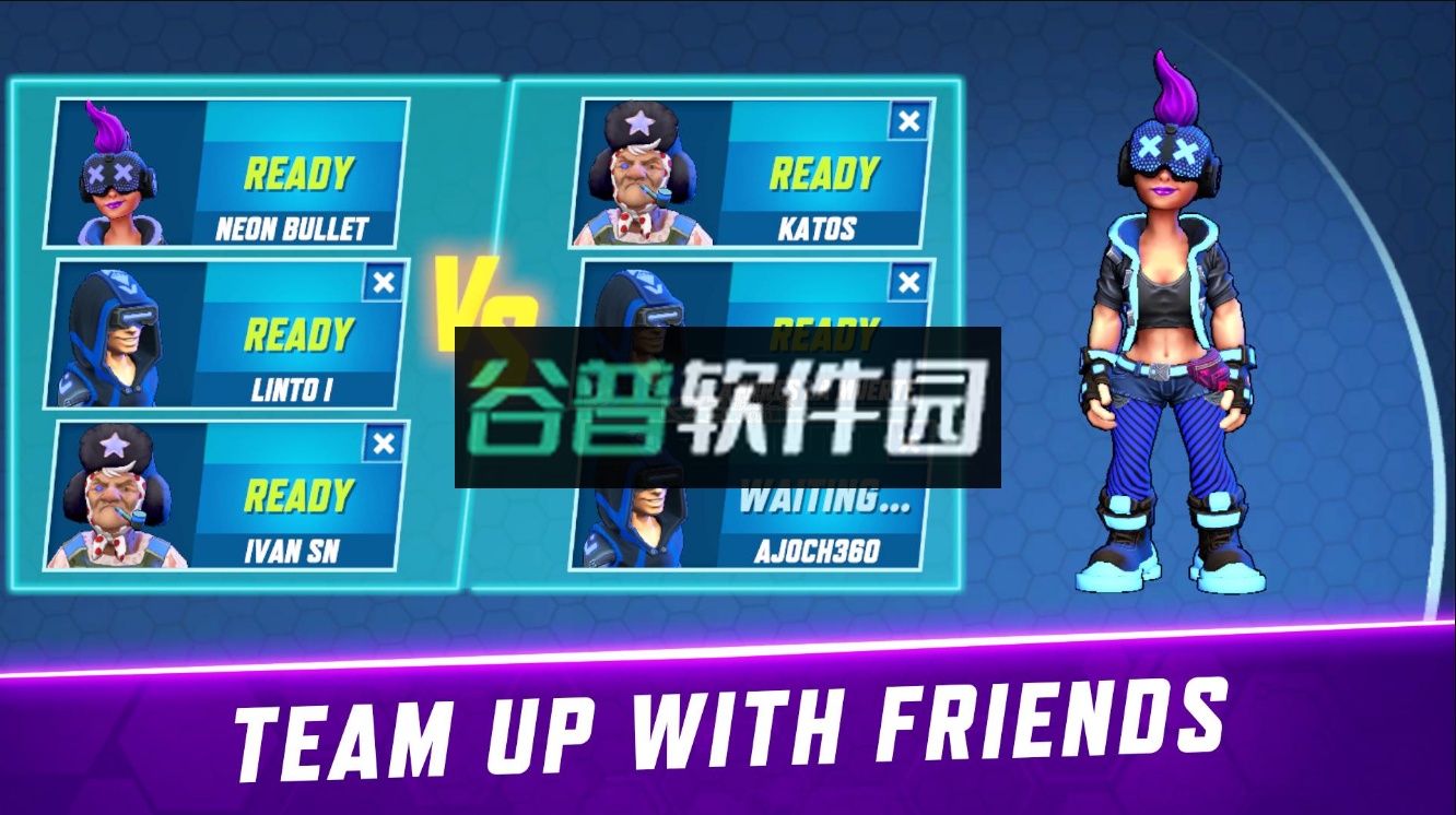 赛博朋克射击游戏截图4