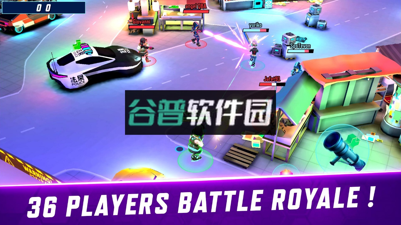 赛博朋克射击游戏截图5