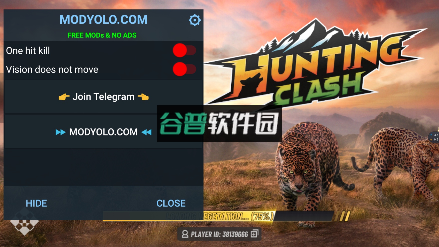 狩猎冲突内置修改器截图2