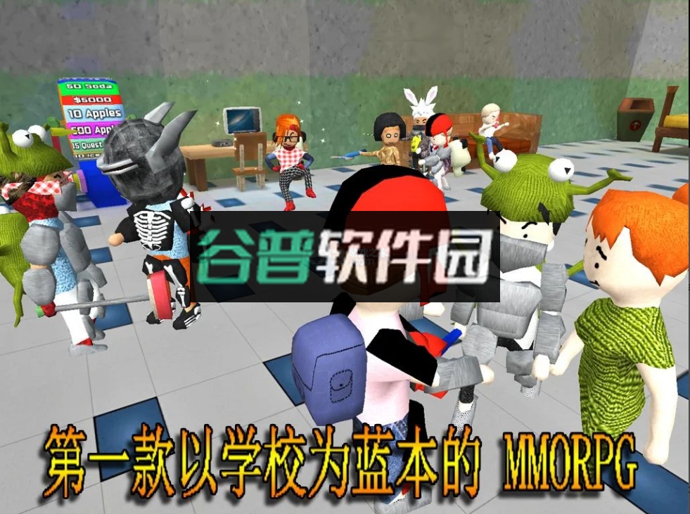 学校混乱战记最新版下载2022(School of Chaos Online)截图3