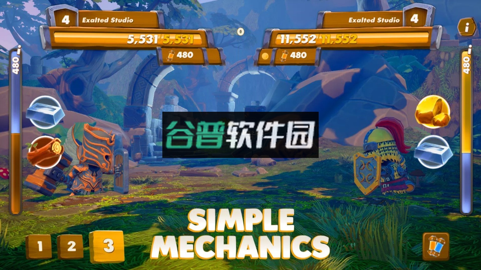 大头盔英雄游戏截图1