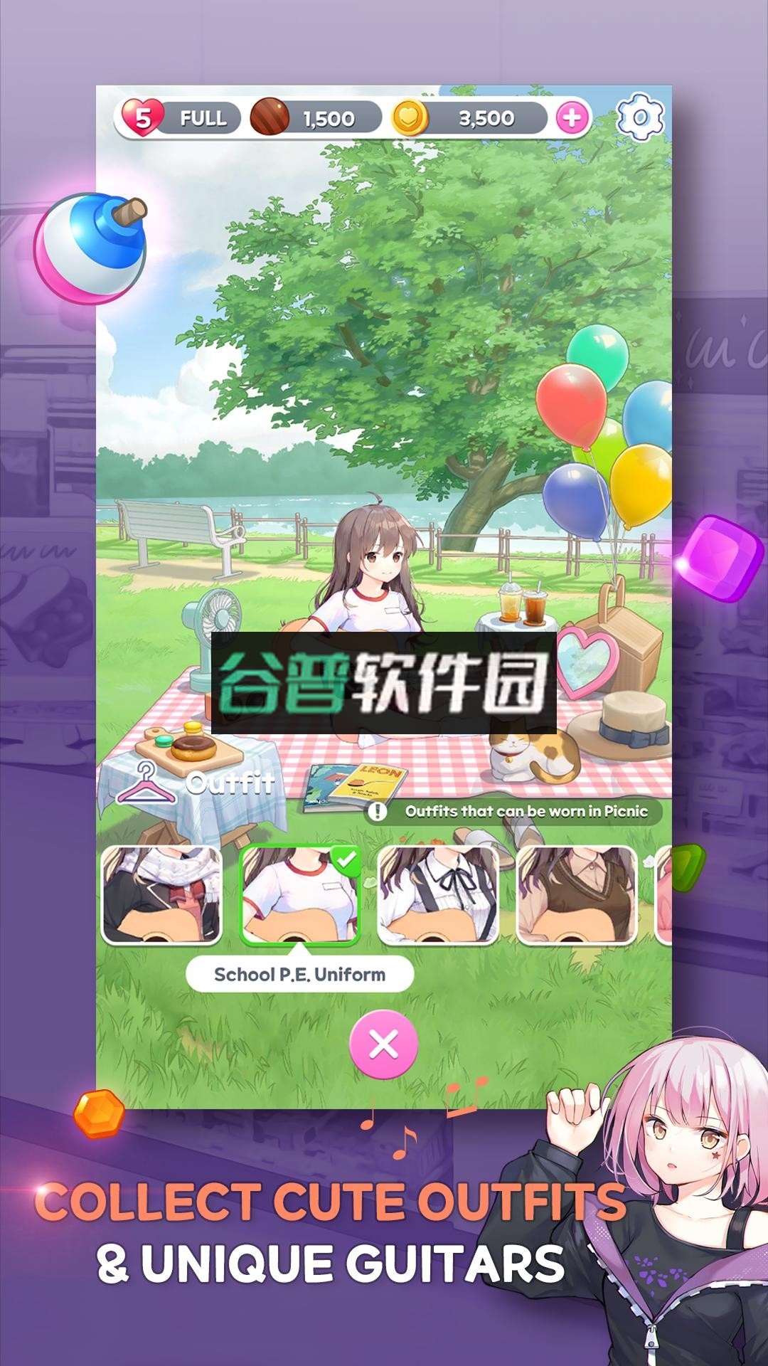 吉他少女拼图3游戏截图3