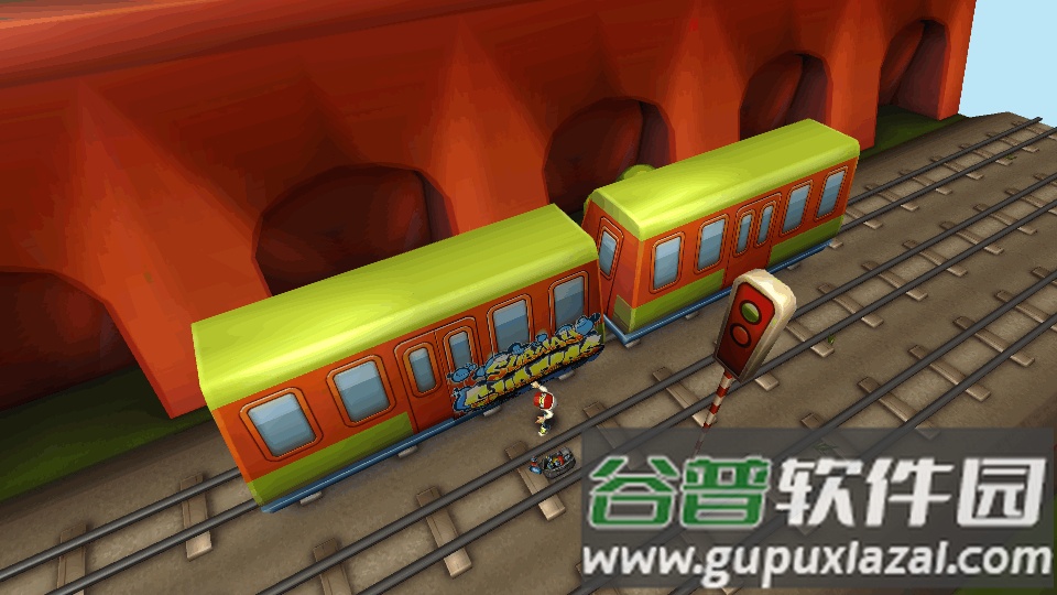 地铁跑酷困难版横版(Subway Surf Hell)截图4