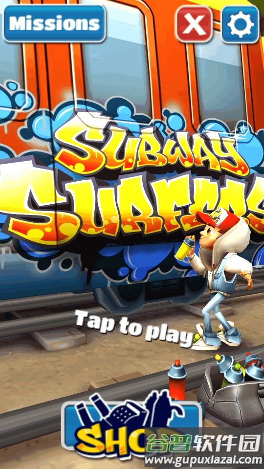 地铁跑酷困难版2.0最新版(Strong Subway Surf)截图4