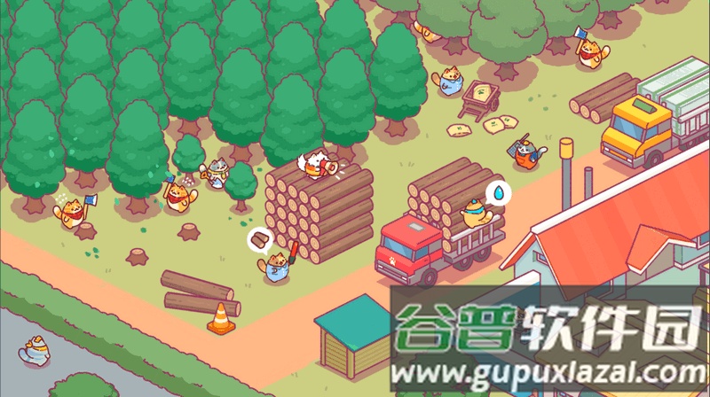 伐木猫放置大亨国际服(Lumbercat)截图4