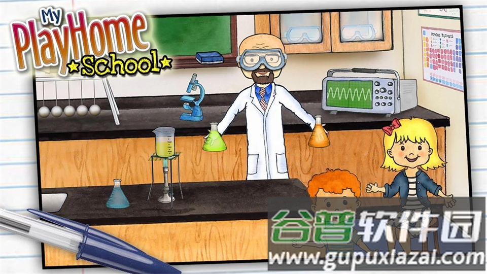 娃娃屋学校游戏(PlayHome School)完整免费版截图4