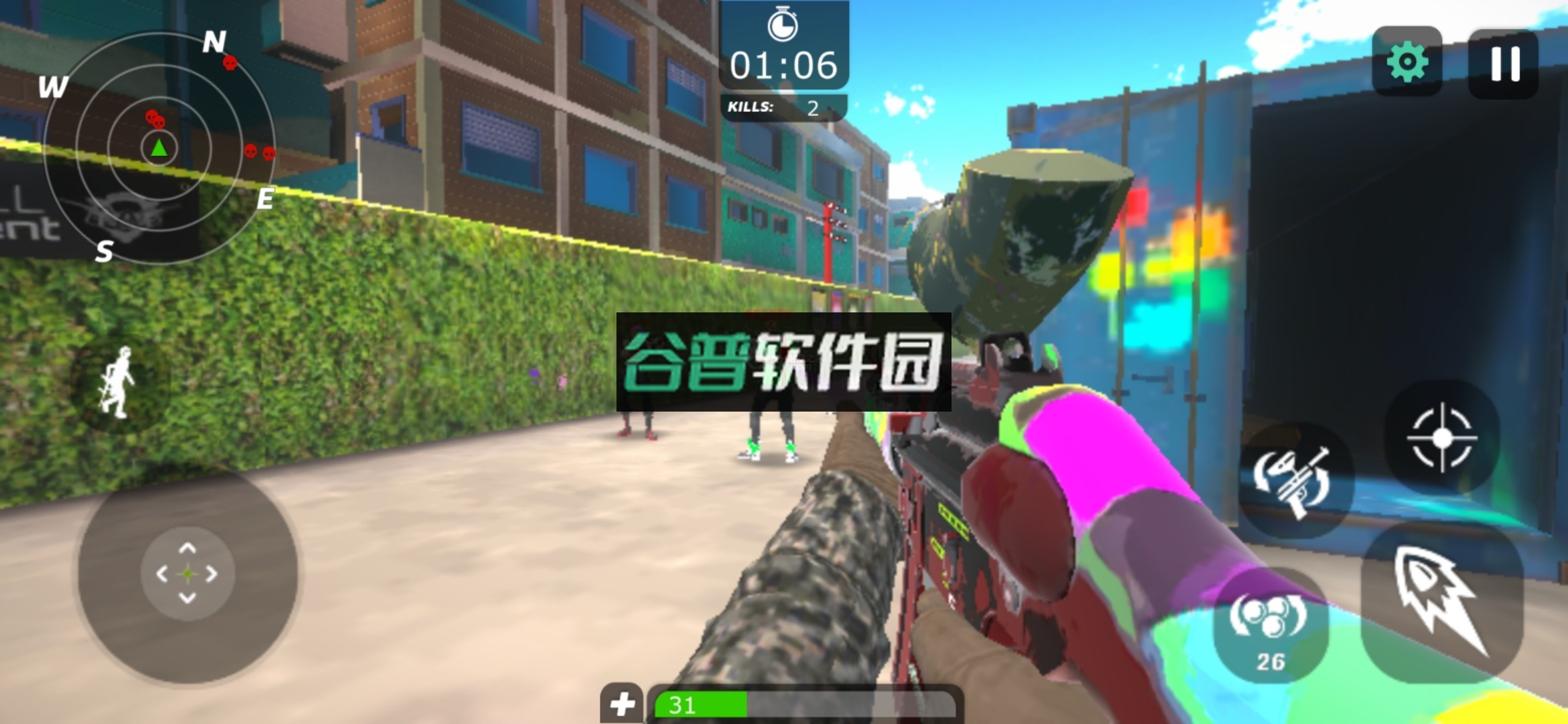 彩弹射击竞技场3d破解版截图5