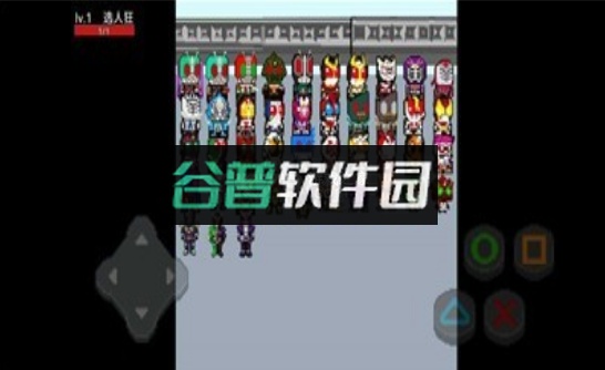 像素假面骑士游戏手游截图3