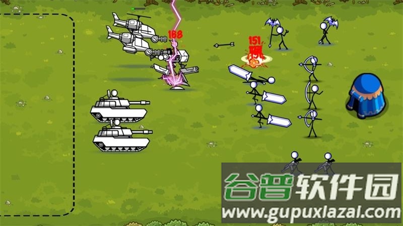 火柴人无尽战争去广告版截图3