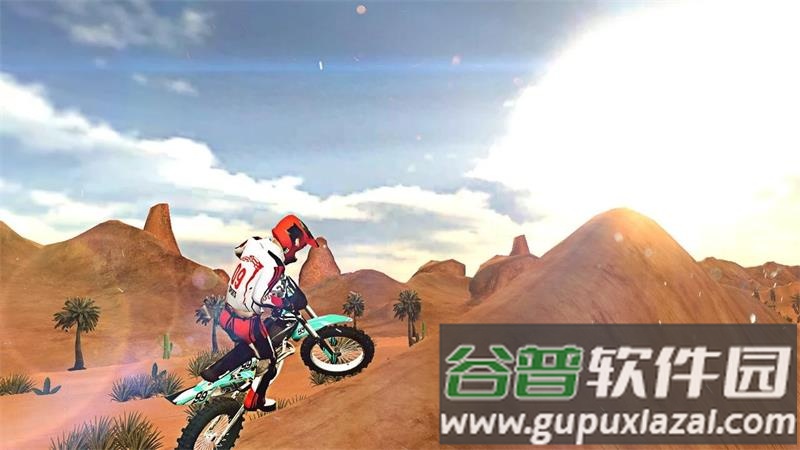 越野车特技赛车最新版(Dirt Bike Games)截图3