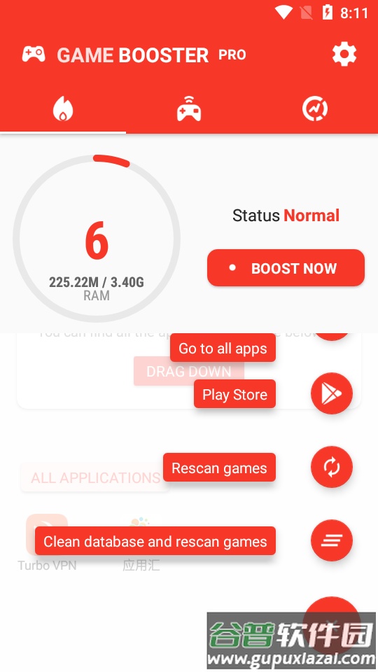 游戏加速Game Booster PRO专业版截图1