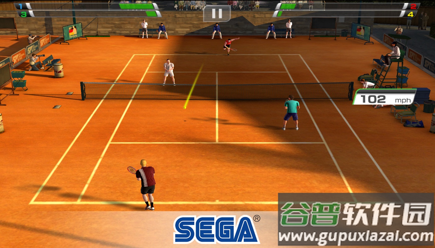 世嘉VR网球挑战赛国际服截图1