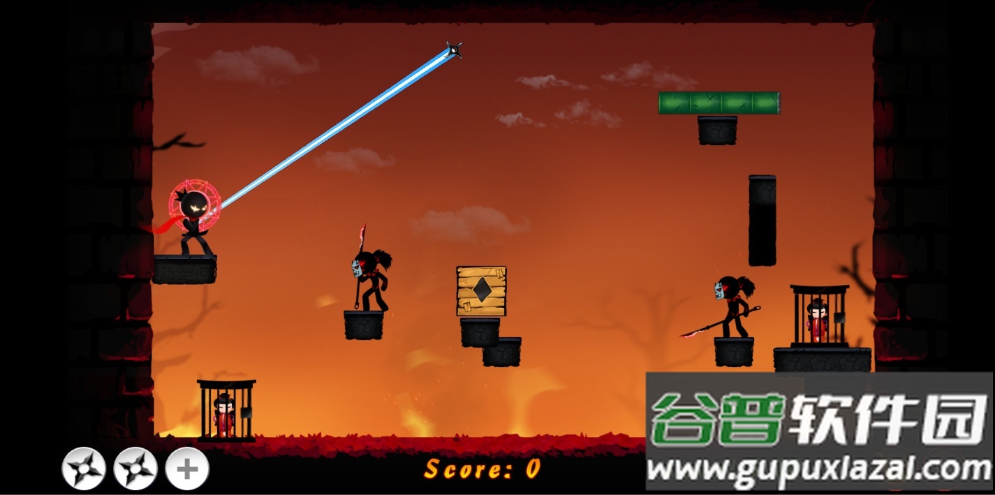 火柴人忍者战士最新版截图1