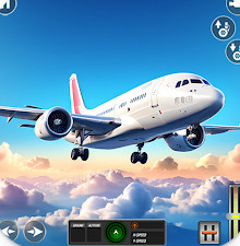 飞行模拟器飞机游戏(Flight Simulator Airplane Game)v1.1.1 免广告版