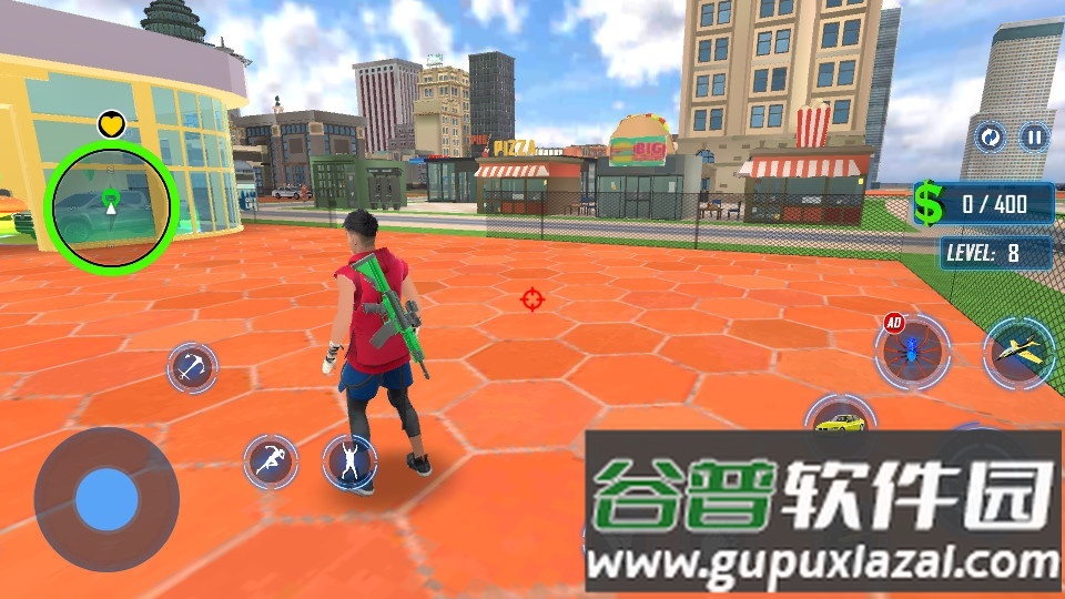 蜘蛛男孩绳索英雄(Spider Boy Rope Hero)截图2