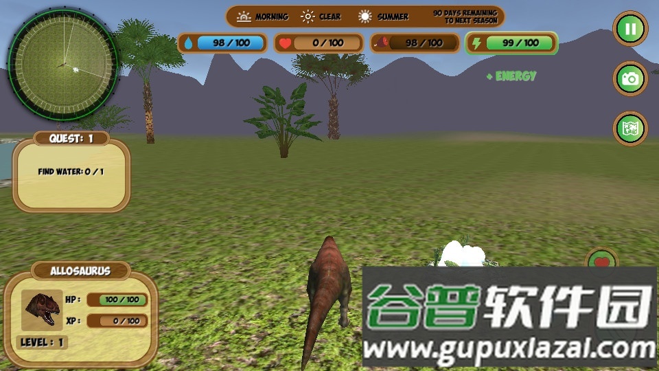 异特龙模拟器(Allosaurus Simulator)截图2