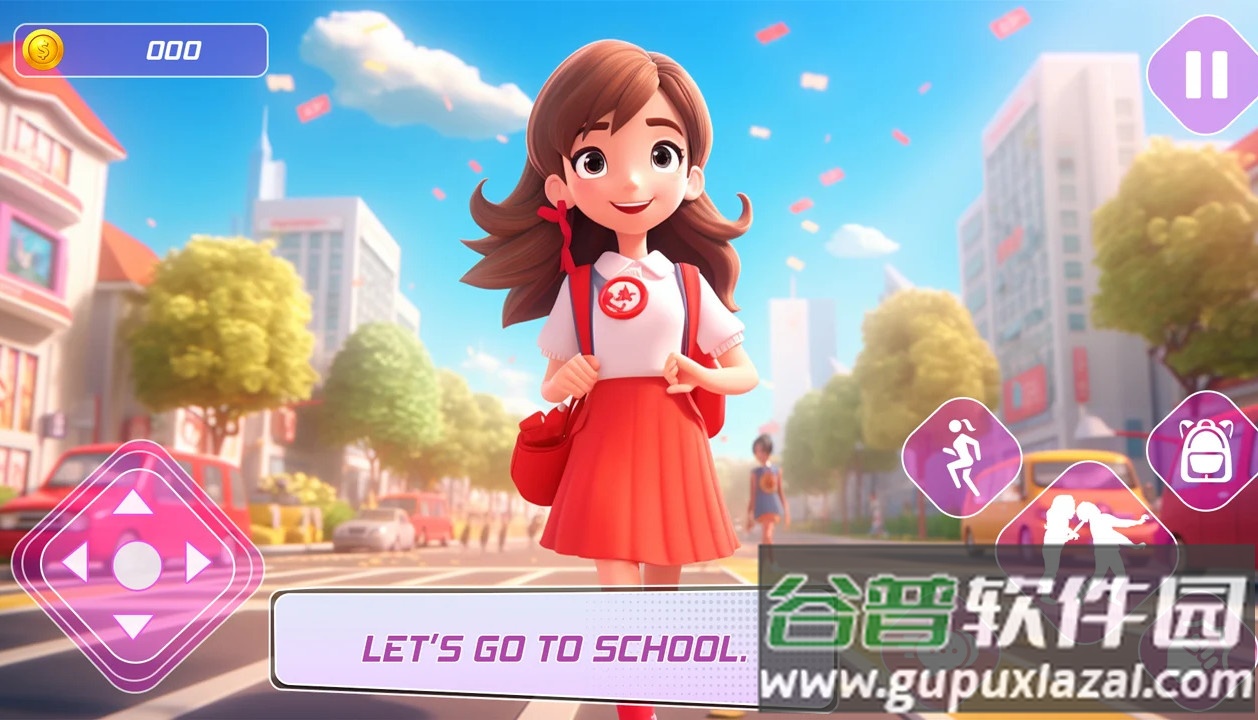 爱情生活学校动漫游戏无广告版截图1