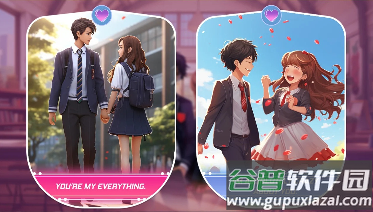 爱情生活学校动漫游戏无广告版截图2