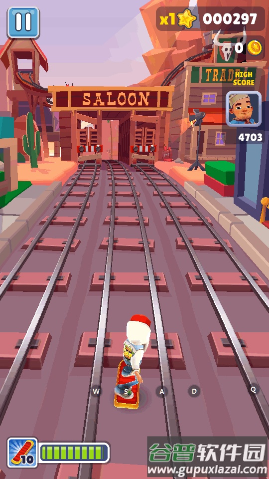 地铁跑酷好莱坞版本菜单版(Subway Surf Hollywood)截图6