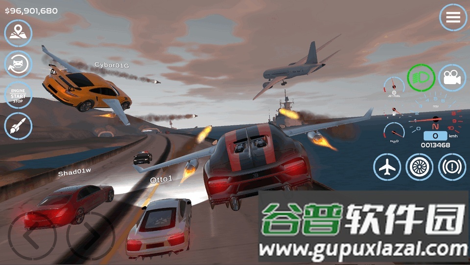 汽车模拟开放世界汉化版(Car Sim)截图5