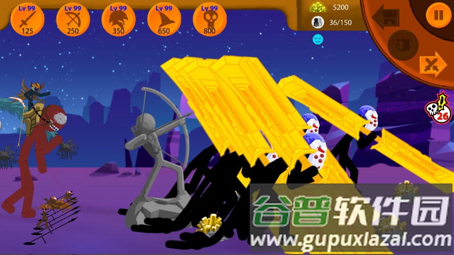 火柴人战争终极挑战无限金钱截图1