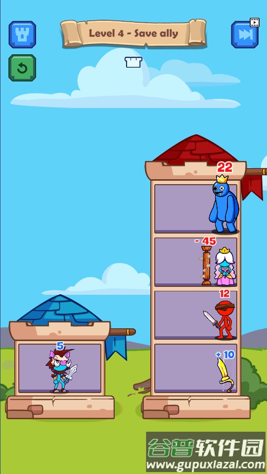 火柴人英雄塔楼战争无限金币(Stick Hero)截图2