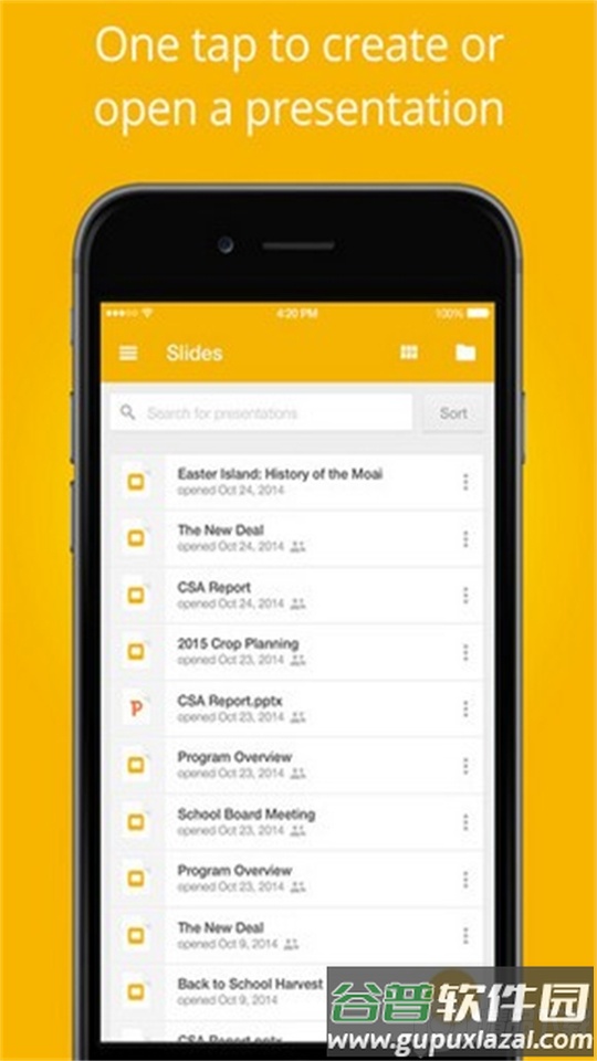 谷歌幻灯片模板安卓版截图3