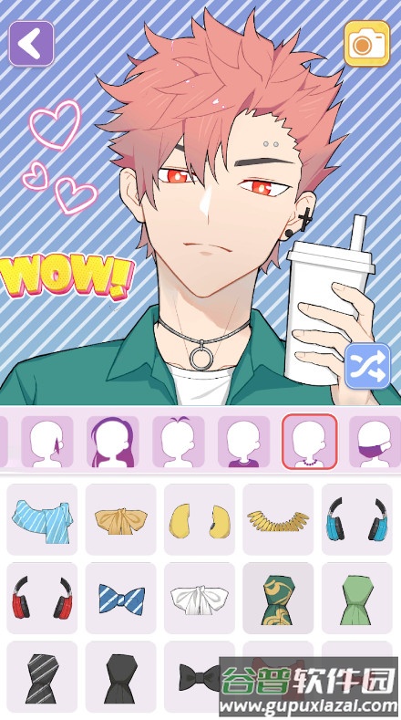 捏脸头像制作器(AvatarMaker: Anime)截图4