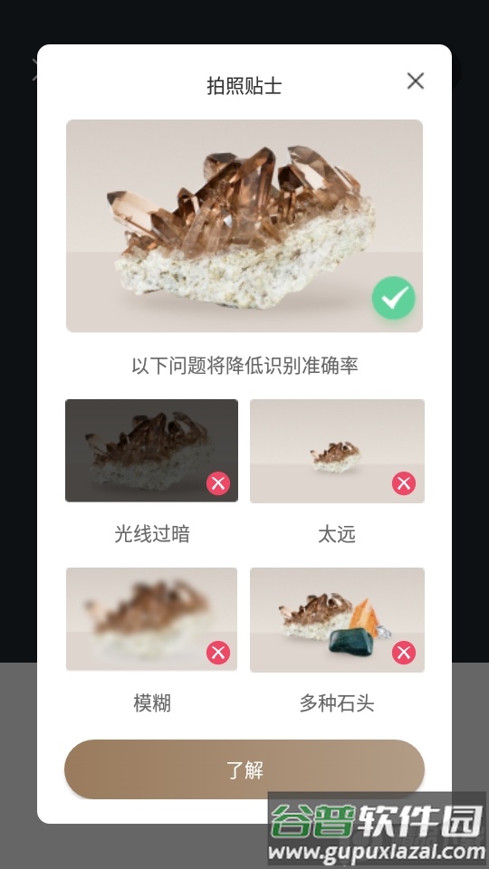石头识别扫一扫软件(Rock Identifier)截图4