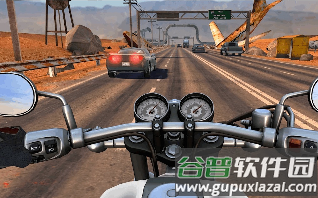 摩托骑士公路交通无限金币版(Moto Rider)截图1