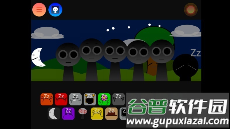 节奏盒子Sprunki夜间版截图4