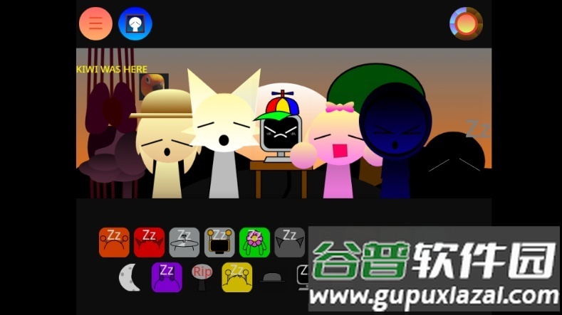 节奏盒子Sprunki夜间版截图5