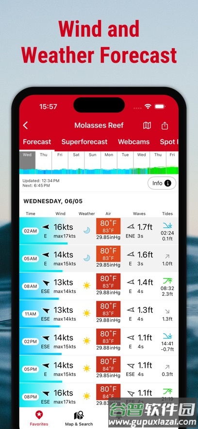 Windfinder软件官方版截图2