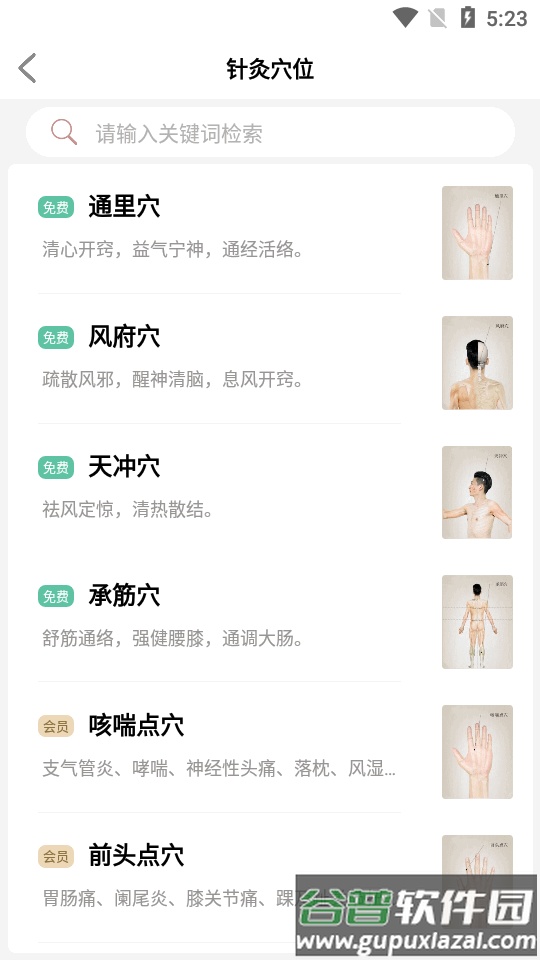 中医经络穴位软件截图2