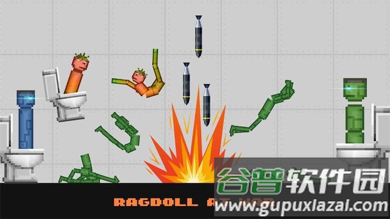 马桶人布娃娃战争(Stick Playground:Ragdoll War)截图2
