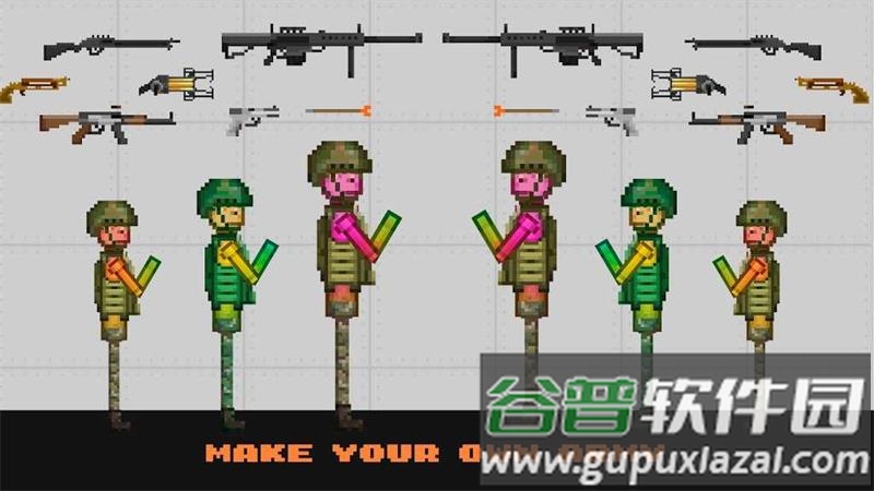 马桶人布娃娃战争(Stick Playground:Ragdoll War)截图4