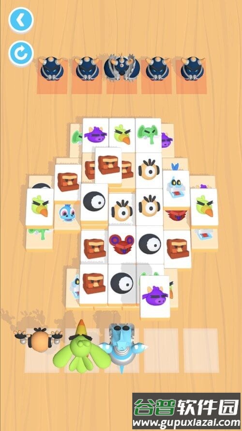 Monster Mahjong怪物麻将人物不死截图1