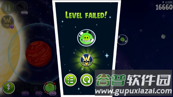 愤怒的小鸟太空版HD截图1