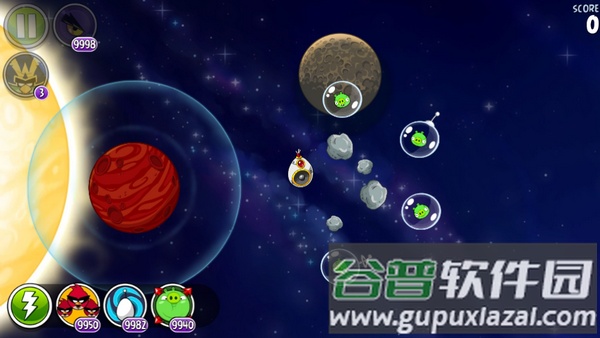 愤怒的小鸟太空版HD截图4