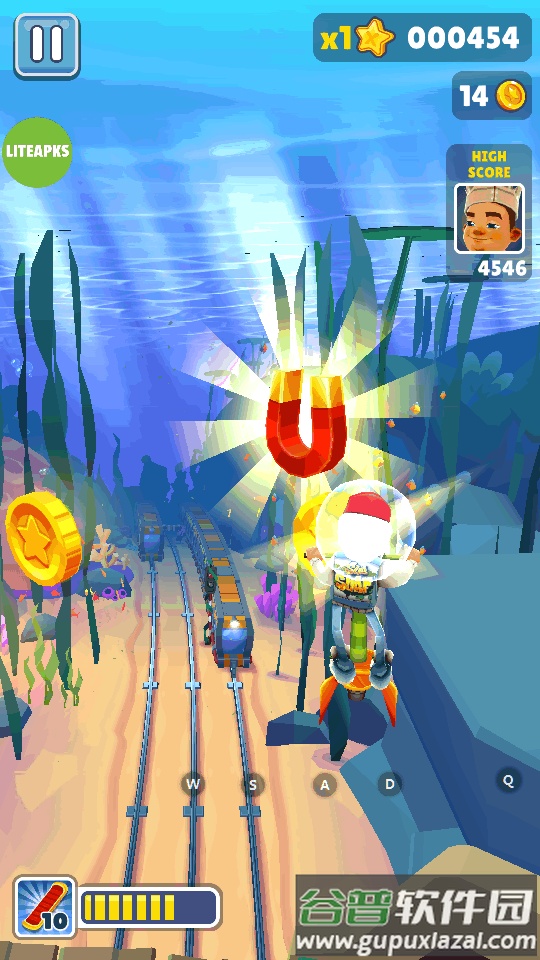 地铁跑酷水下城国际服最新版(Subway Surfers)截图4