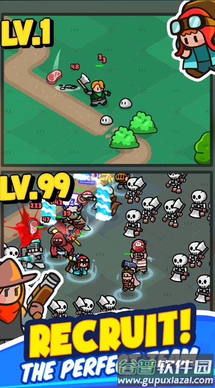 轰隆隆佣兵团手机版截图2