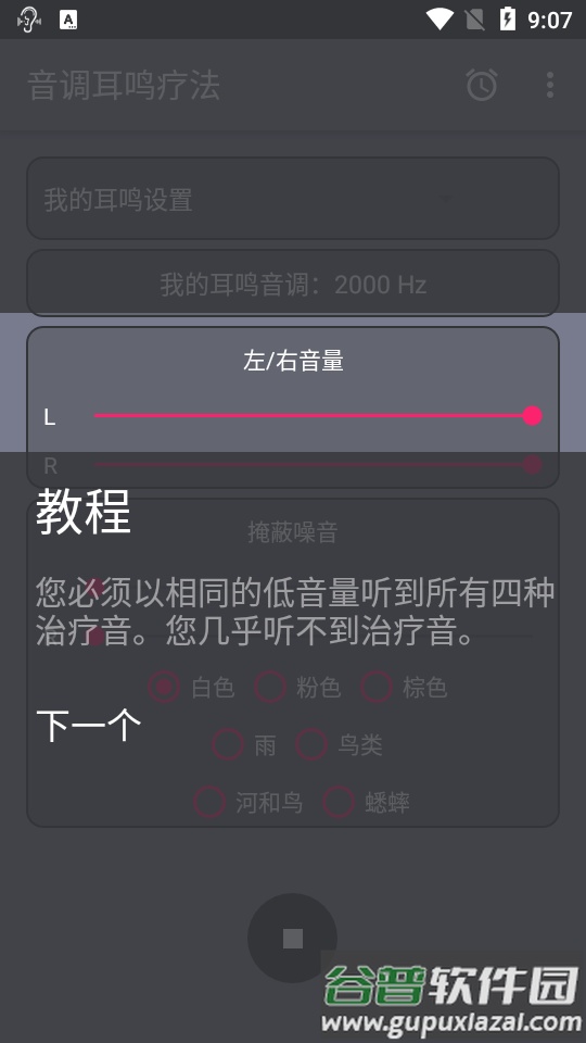 音调耳鸣疗法软件高级版截图1