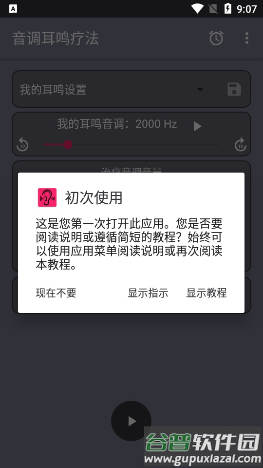 音调耳鸣疗法软件高级版截图6