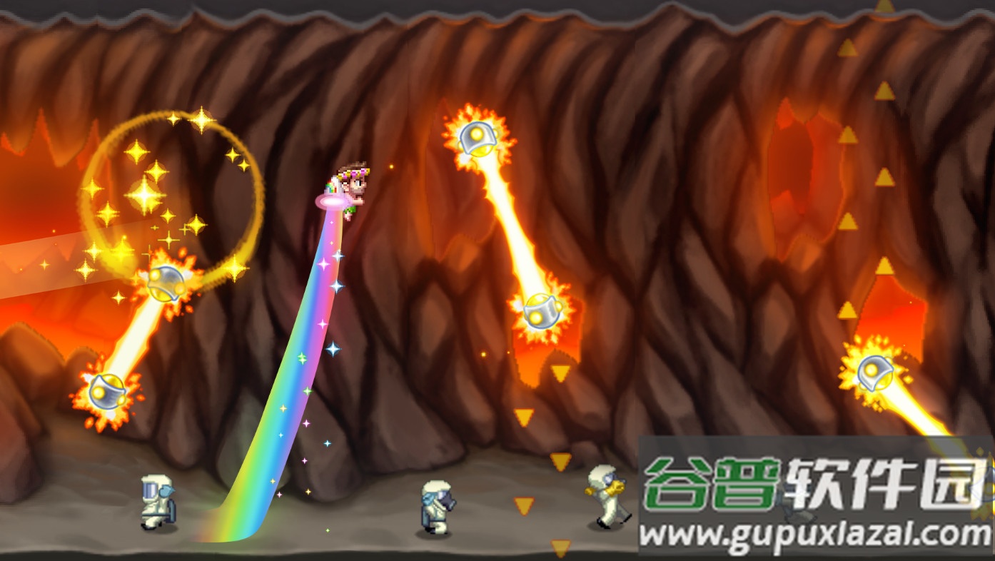 火箭飞人手游最新版(Jetpack Joyride)截图3